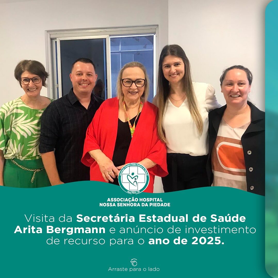 Hospital Nossa Senhora da Piedade recebe anúncio de novos investimentos e habilitações em saúde